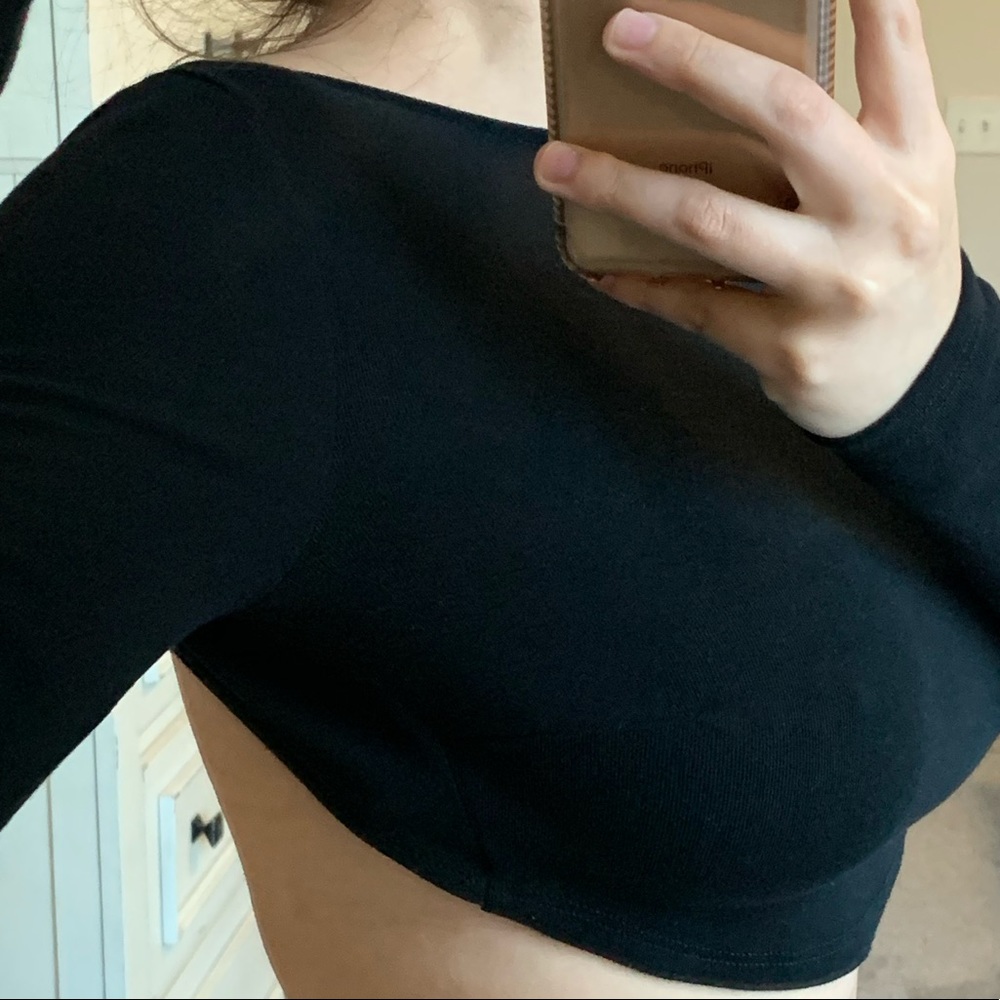 Backless Crop Top - image 1